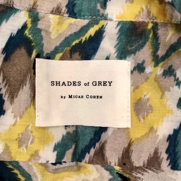 NWT Shades of Grey S/S Button Down - Picture 4 of 8